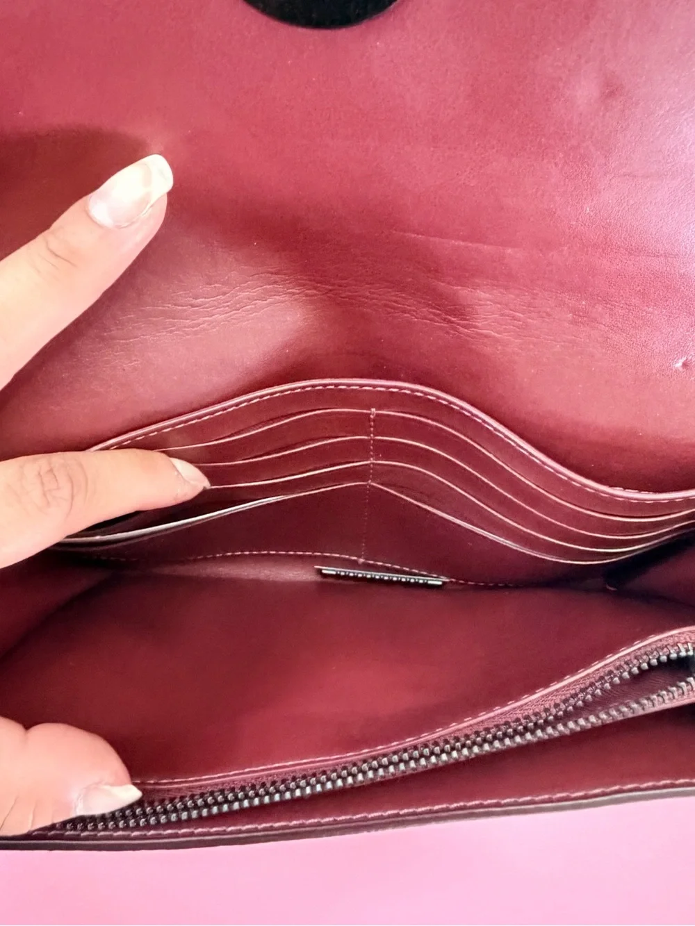 Coach Salmon/Pink Crossbody Bag